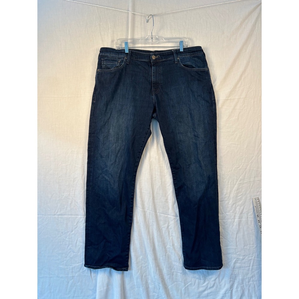 Mavi Myles Straight Leg Jeans Mens Dark Indigo Stretch Denim 38 x 32 #2216